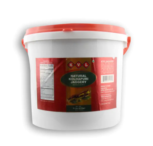 KVL Natural Kolhapuri Jaggery 11 LBS